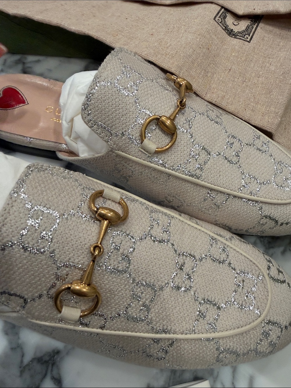 Gucci GG princetown slides shoes 37 - Picture 4 of 7